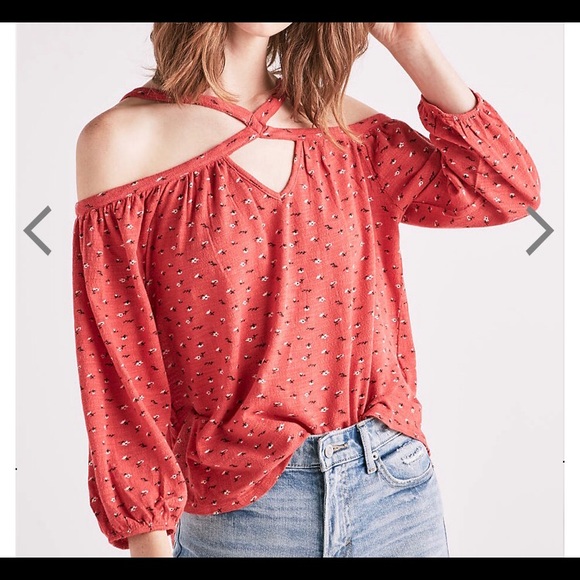 Lucky Brand Tops - NEW  Lucky Brand plus size off the shoulder top